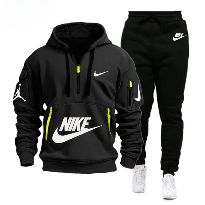 NK™ - Men's Sportswear Hoodie & Jogger Set
