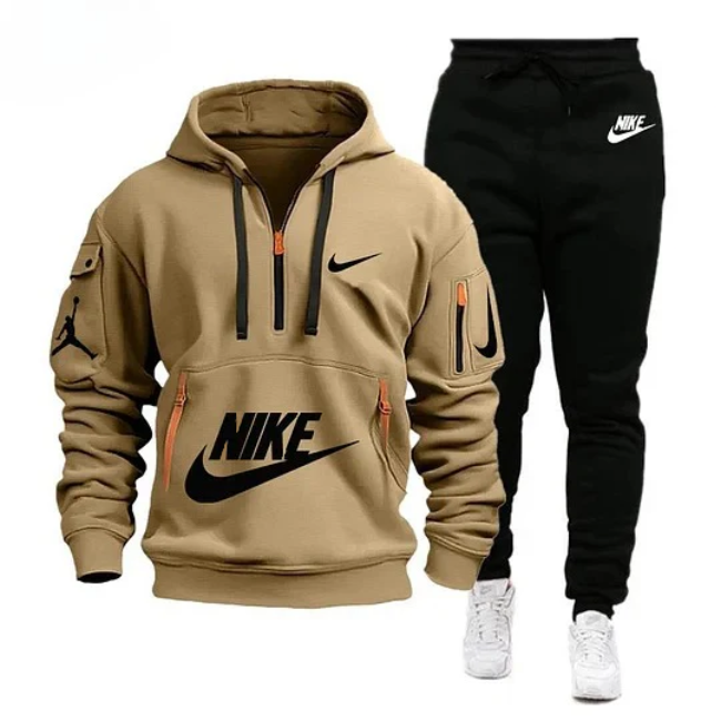NK™ - Men's Sportswear Hoodie & Jogger Set