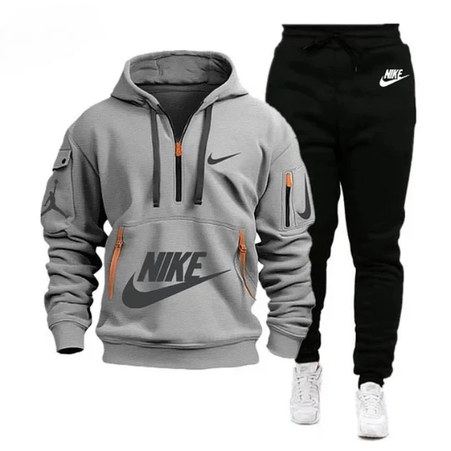 NK™ - Men's Sportswear Hoodie & Jogger Set
